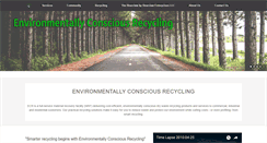Desktop Screenshot of ecrrecycling.com